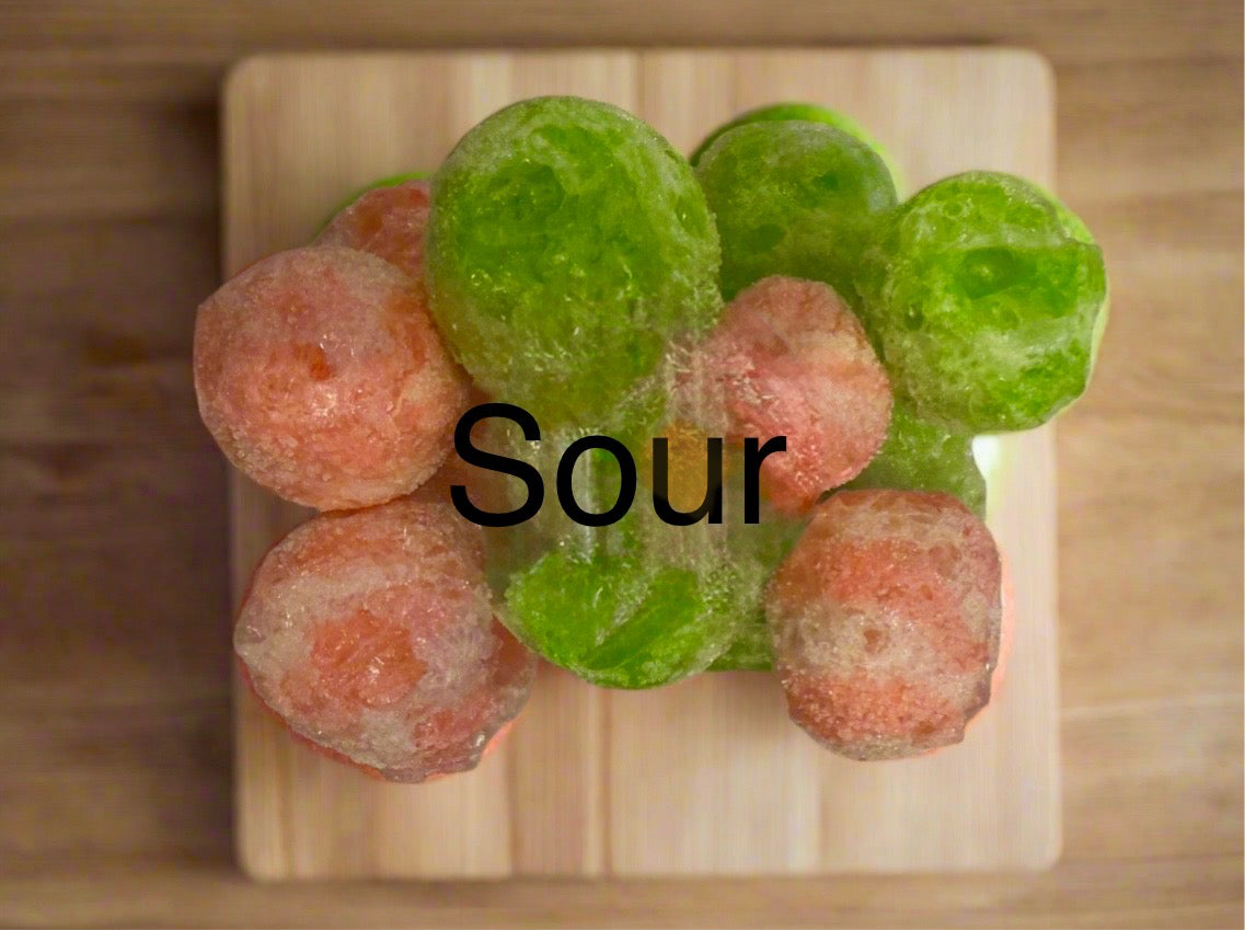 Sour Watermelon Puffs
