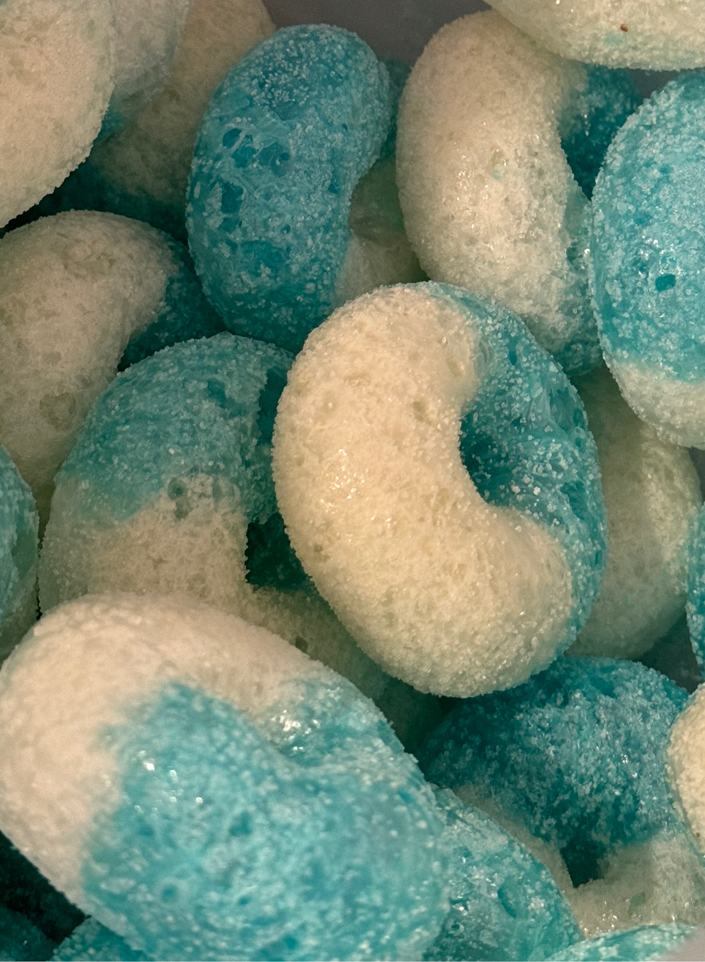 Blue Raspberry Rings Small